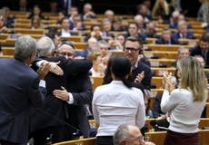 Final stage before Brexit done as European parliament approves deal