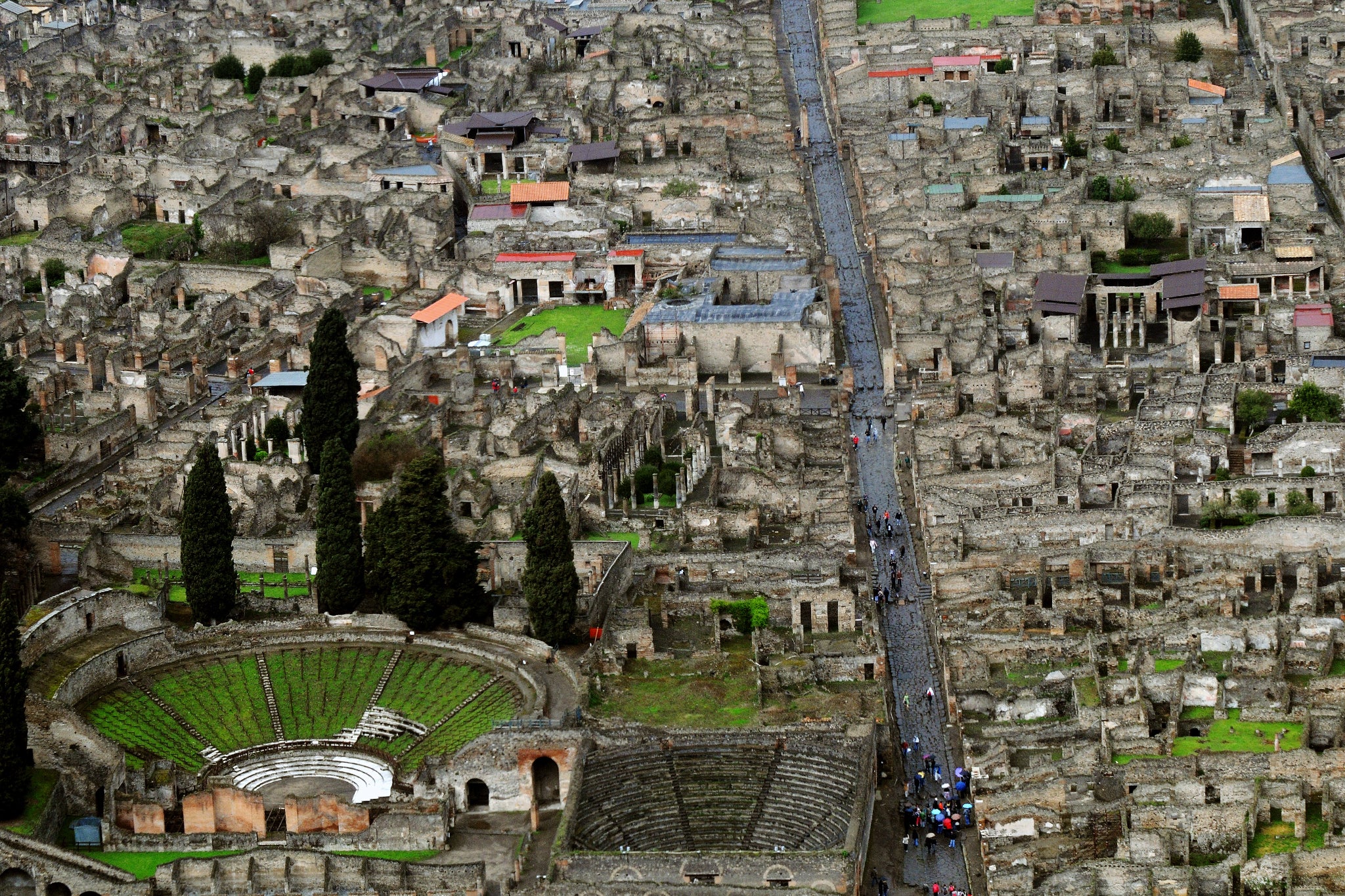 Pompeii was covered in 2m of red-hot ash that smothered its inhabitants