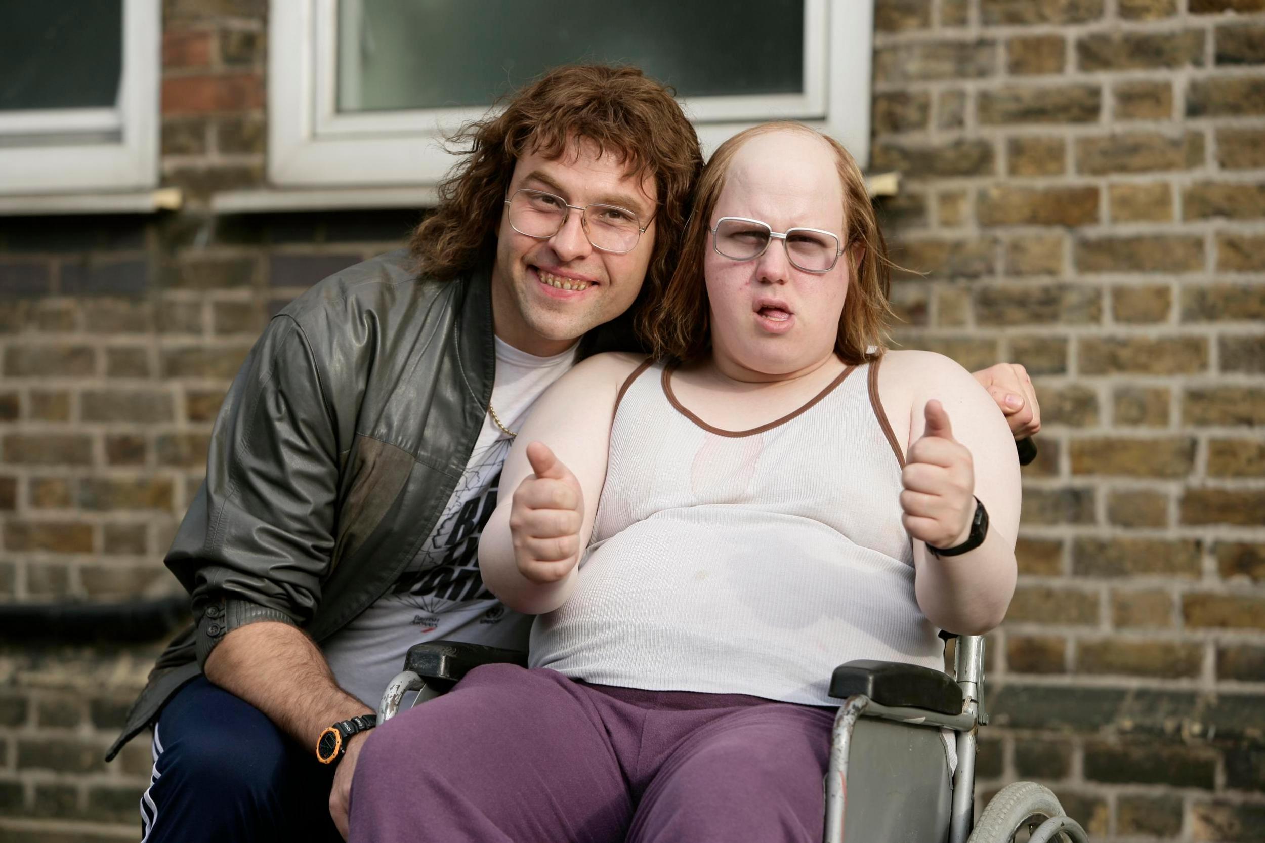 David Walliams and Matt Lucas in ‘Little Britain’