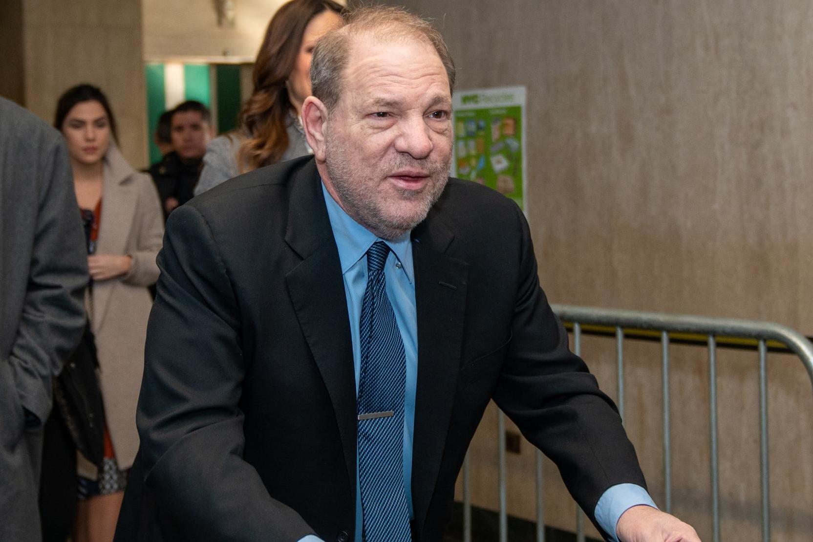 Harvey Weinstein 'mentioned Charlize Theron and Salma Hayek while trying to pressure woman into having threesome', court hears