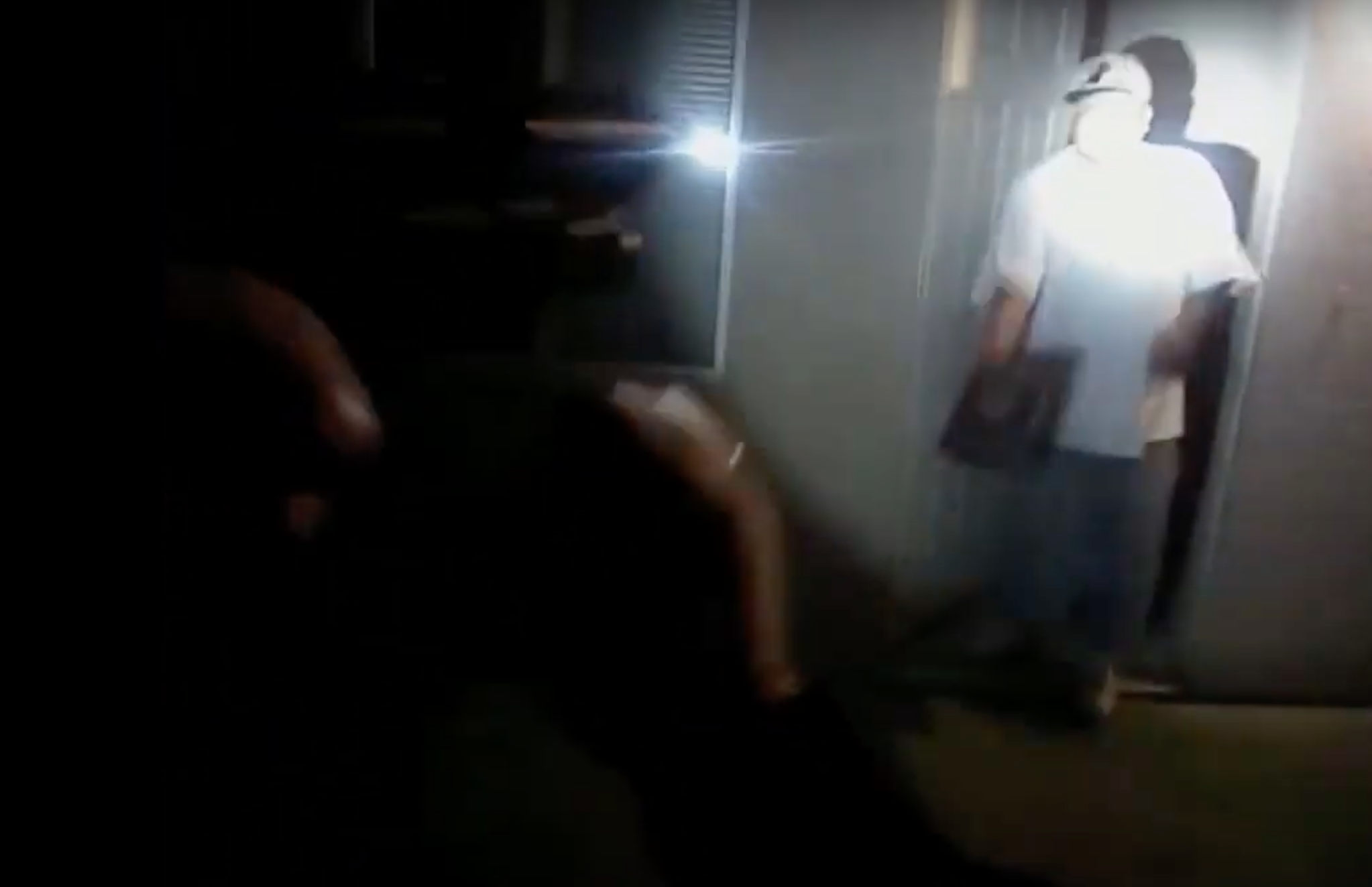Bodycam shows police detective shooting man in stomach after he threw a book at him