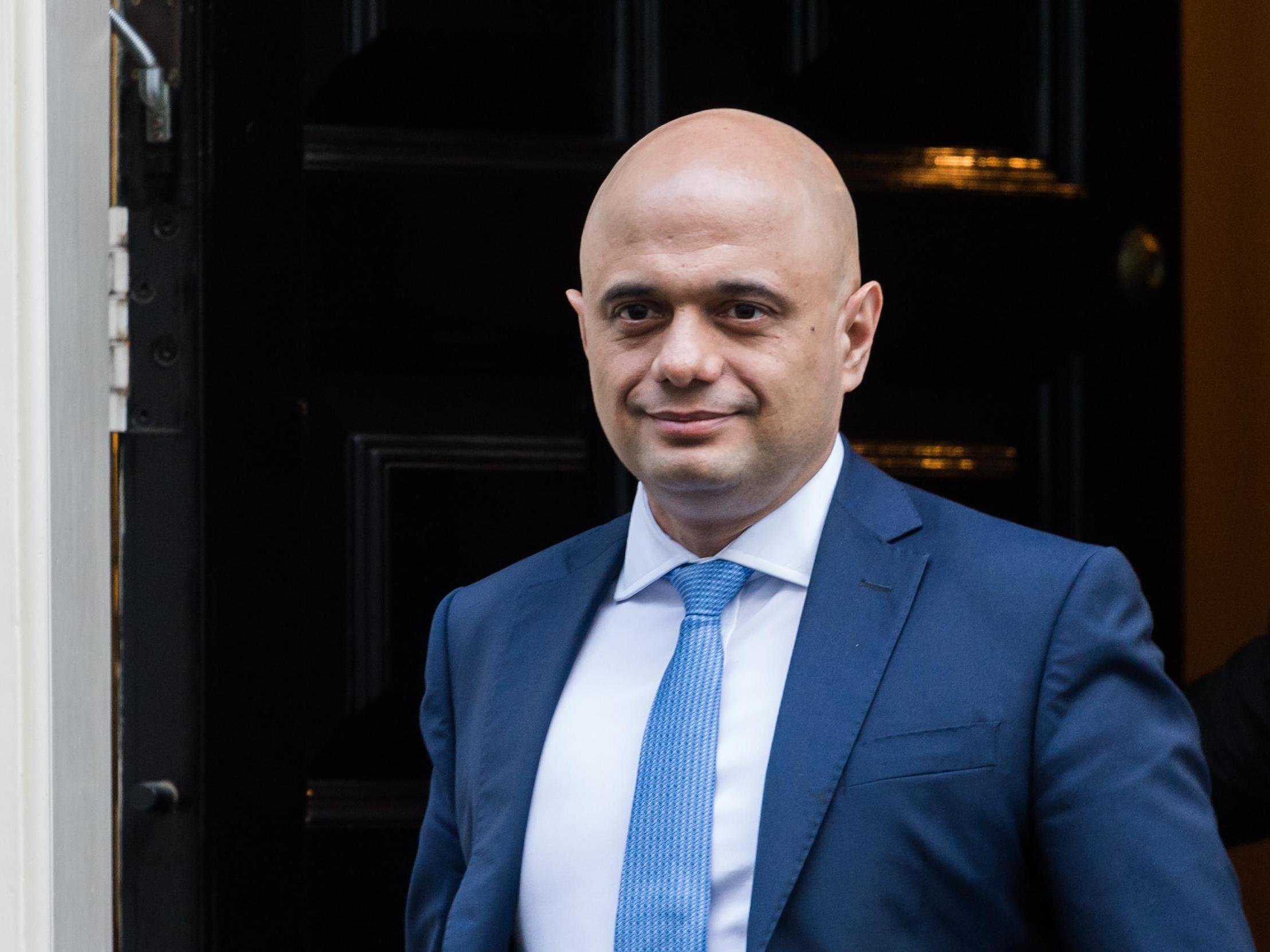 Javid is targeting growth of 2.8 per cent – more than twice the current rate