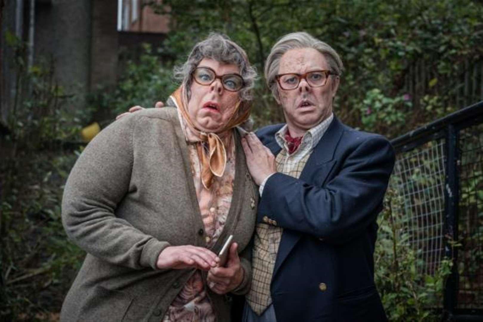 Pemberton and Shearsmith as ‘League of Gentlemen’ characters Tubbs and Edward (BB