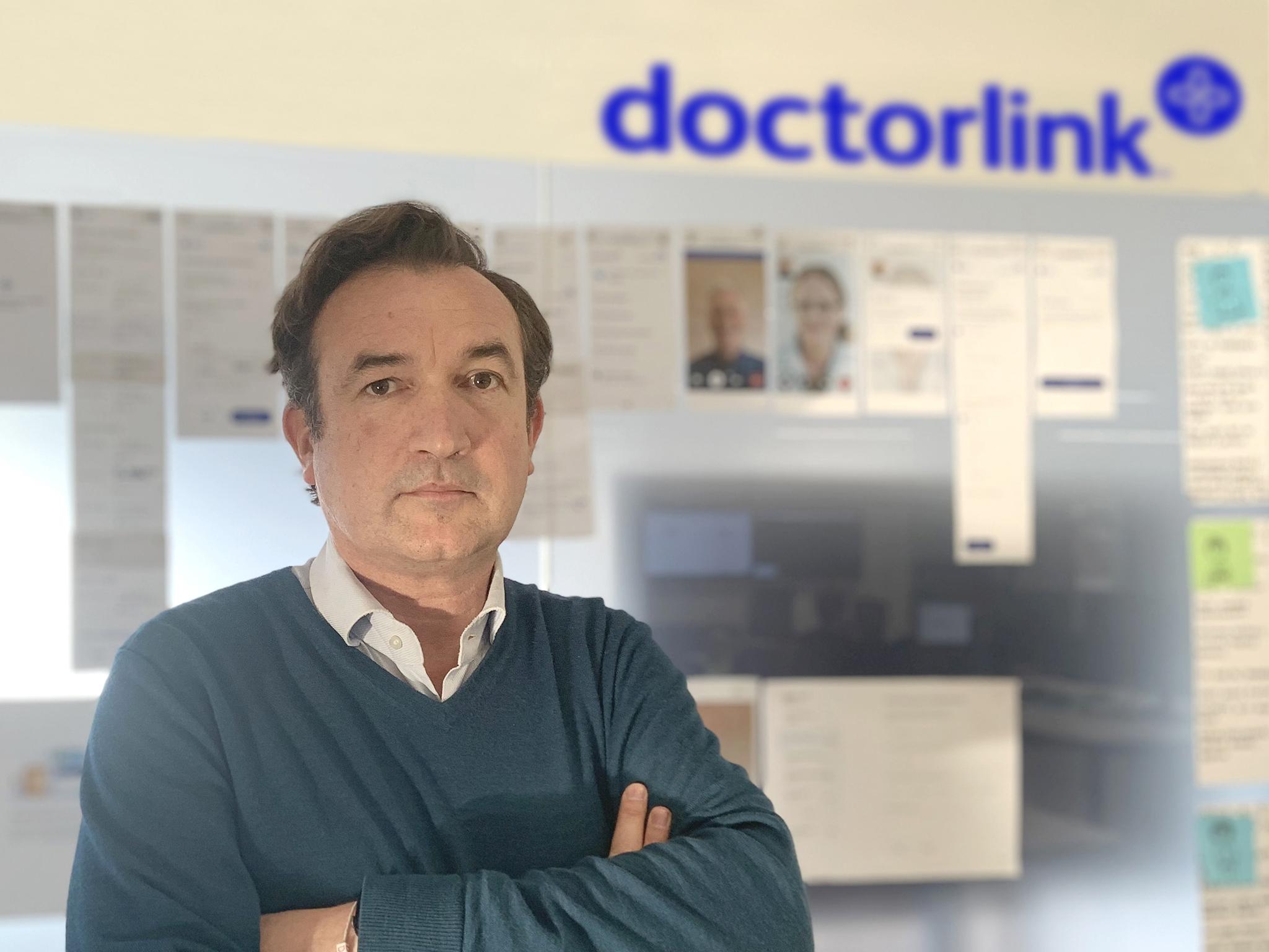 Rupert Spiegekberg and DoctorLink aim to triage patients before they arrive at A&E, lifting the load on doctors and the NHS system