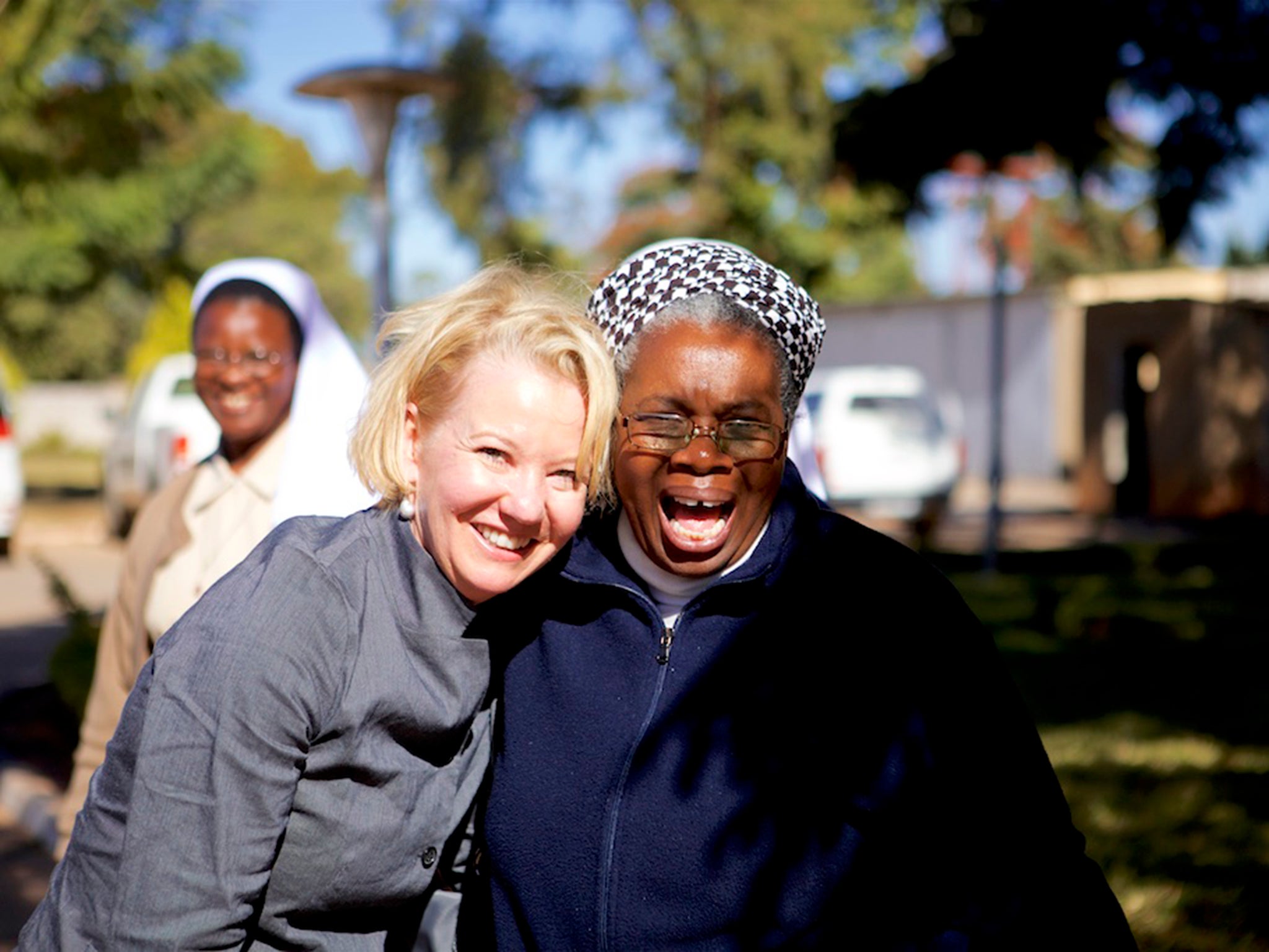 Faith plays a critical role in development outcomes, according to Goldman, so GHR partners with religious leaders globally, including Catholic Sisters in Zambia