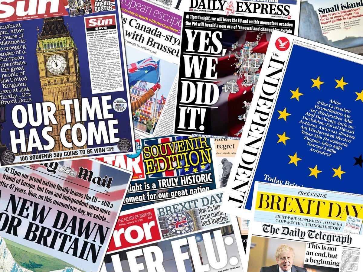Yes we did it' and a 'new dawn for Britain': UK newspapers