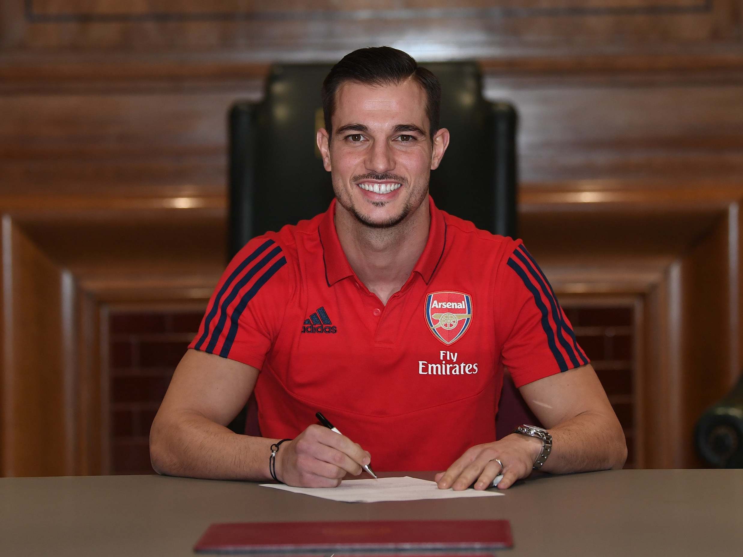 Arsenal signed Southampton defender Cedric Soares