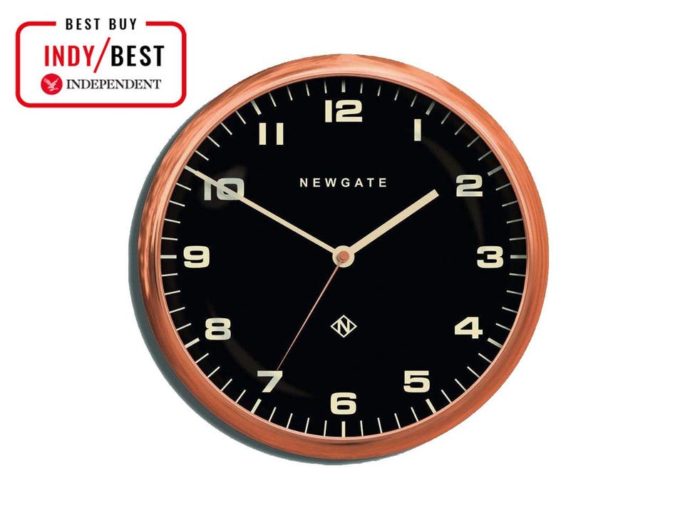 Best Wall Clocks Make A Statement With Stylish Timepiece The Independent - Best Wall Clocks 2020 Uk