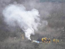 Helicopter in Bryant crash wasn’t certified to fly in poor visibility