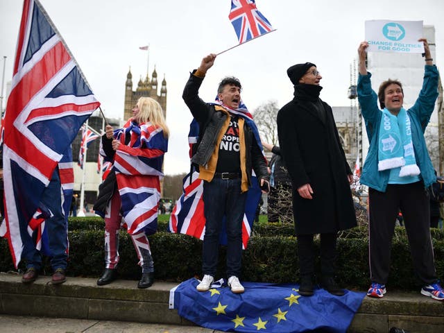 Many who voted for Brexit say they are angry about being ignored by Westminster