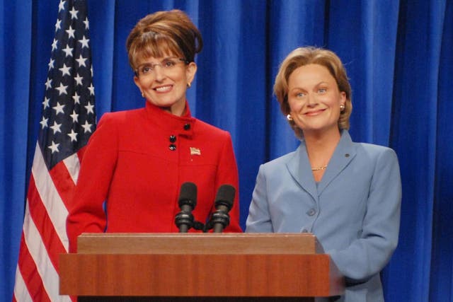 An American institution: Tina Fey and Amy Poehler as Sarah Palin and Hillary Clinton in a 2008 episode of ‘Saturday Night Live’