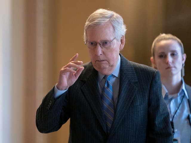 Mitch McConnell's handling of the Senate trial has been effective – but it comes with risks