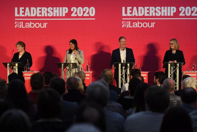 Nandy takes on her leadership rivals at a hustings event