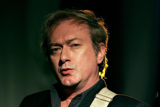 Andy Gill, guitarist with Gang of Four performs in Hollywood in 2005