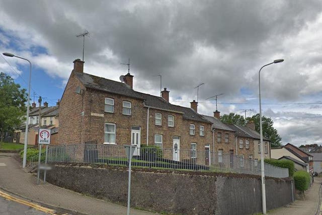 A man armed with a bat forced his way into a house on Saint Patrick’s Terrace shouting racial slurs