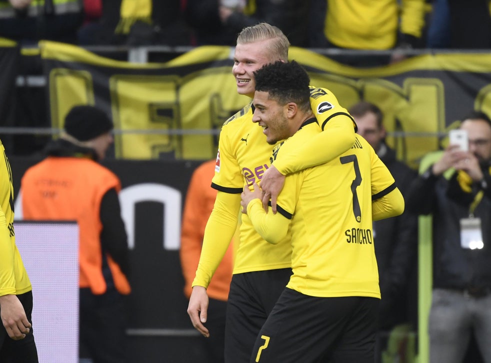 Jadon Sancho Erling Haaland And Timo Werner Lighting Up A Bundesliga Title Race For The Ages The Independent The Independent