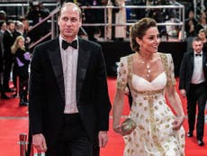 Kate Middleton re-wears Alexander McQueen dress to Bafta awards