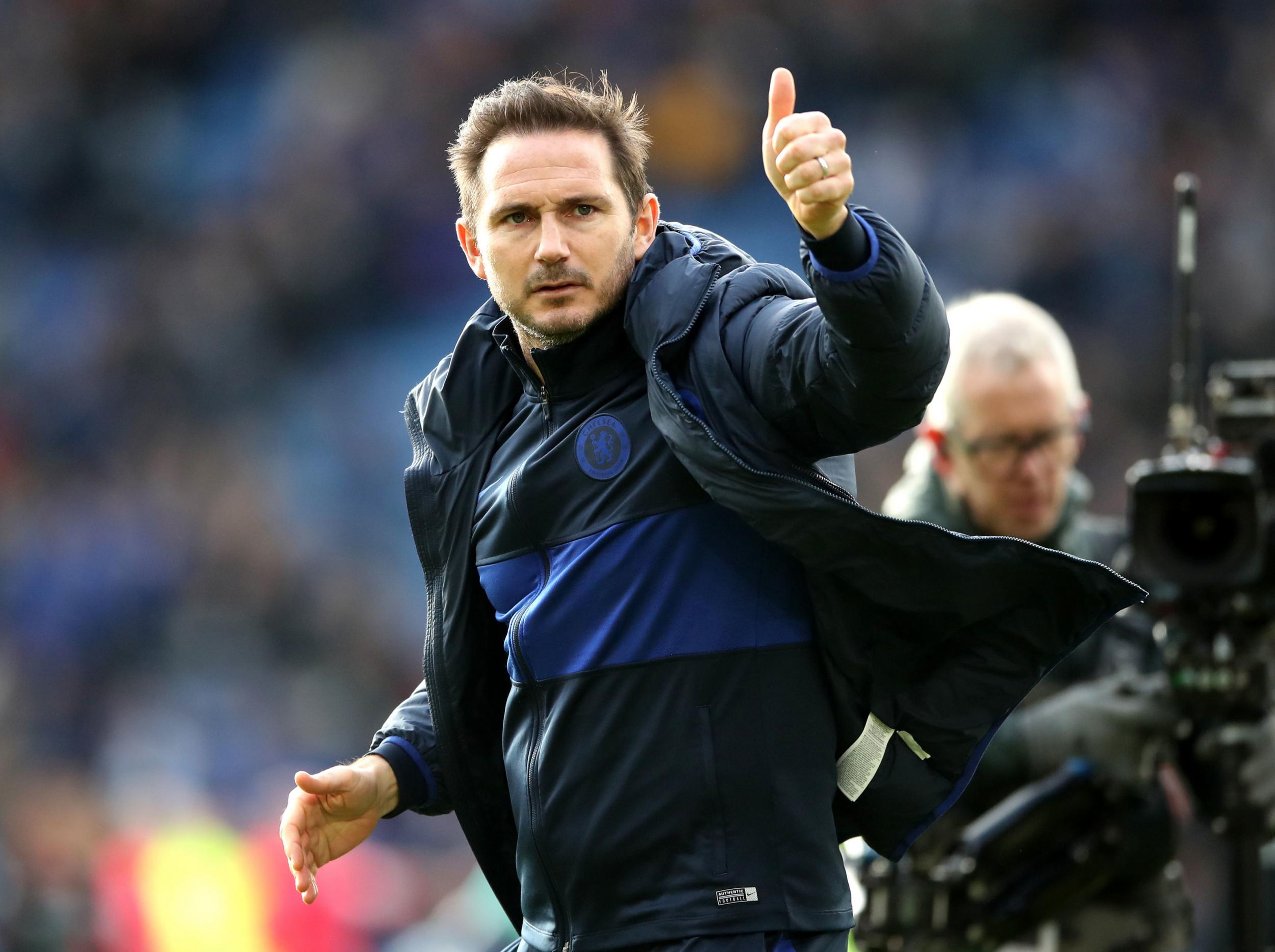 Frank Lampard was desperate for a new striker