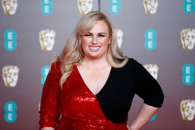 Rebel Wilson attends the British Academy of Film and Television Awards