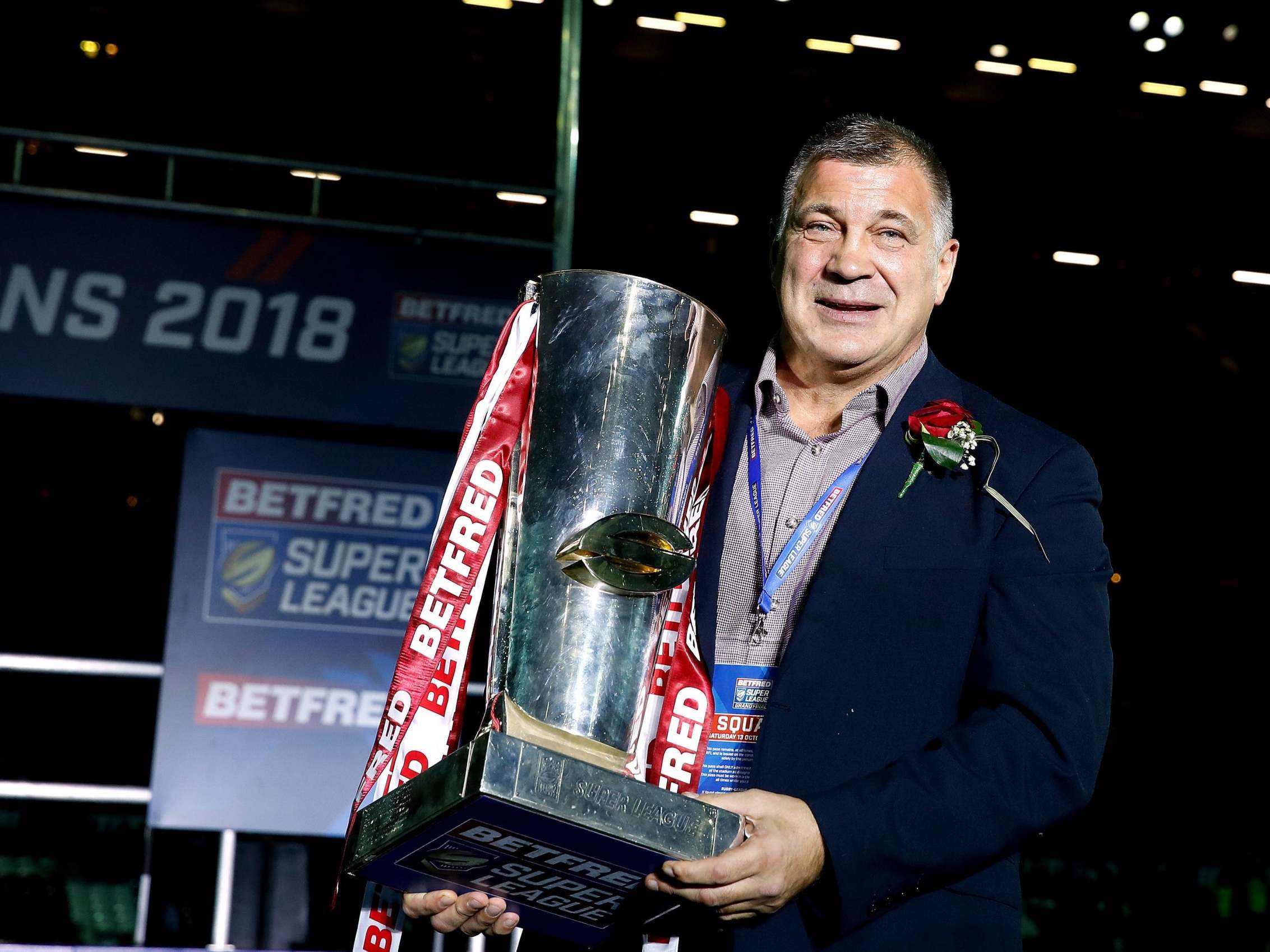 Shaun Wane won the Super League Grand Final with Wigan