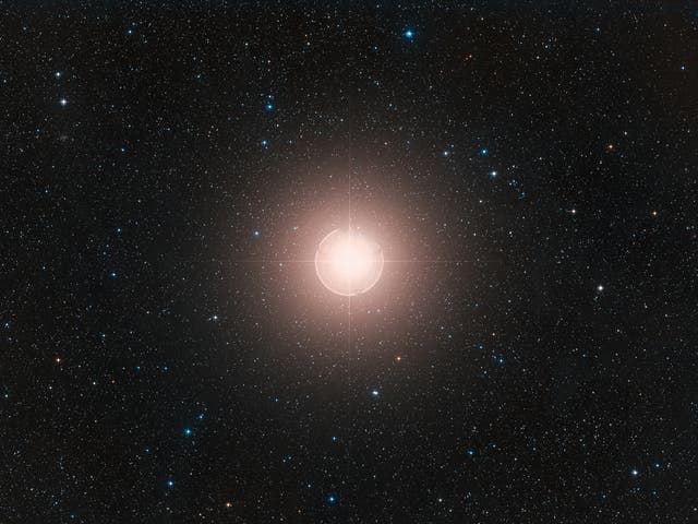 The reddish star has seen a sharp fade in its brightness recently, leading to speculation about its end