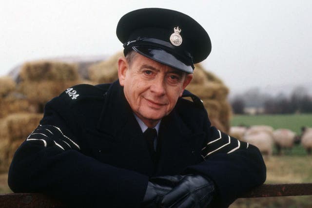 Fowlds as Sergeant Oscar Blaketon in the first series of ‘Heartbeat’. He stayed with the police drama across its entire 18-year run