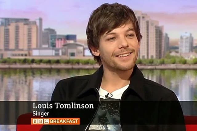 Louis Tomlinson on BBC Breakfast