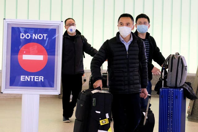 The US has introduced travel restrictions in an effort to restrict the spread of the coronavirus