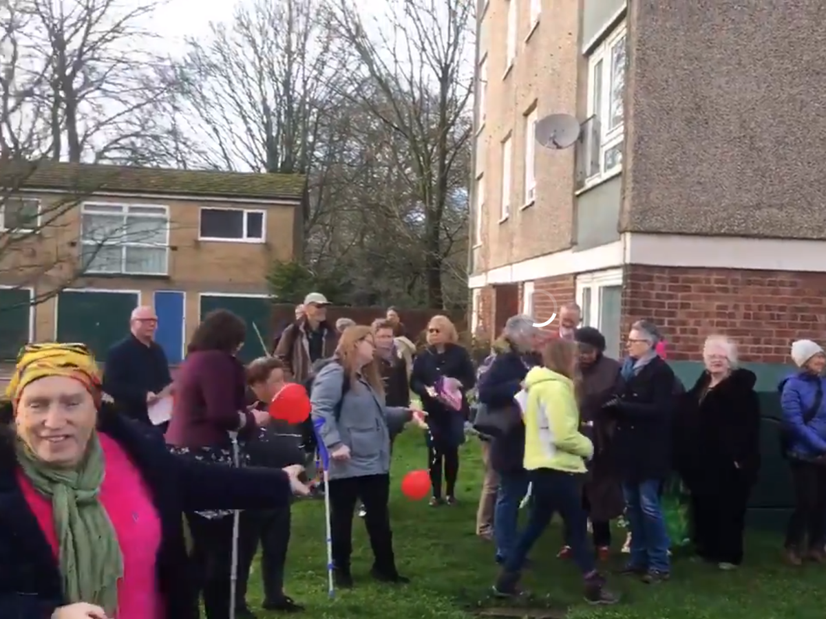 Brexit Day Poster: Residents Stage Anti-racism Protest Over Notice At 