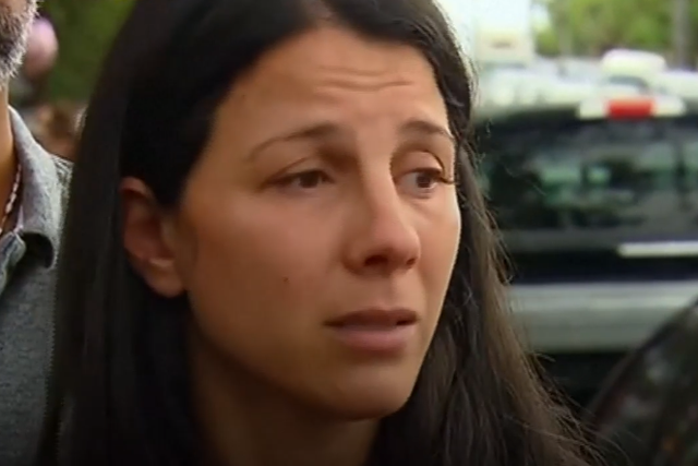Leila Geagea Abdallah, mother of three of those killed in the crash, tells reporters she forgives the driver