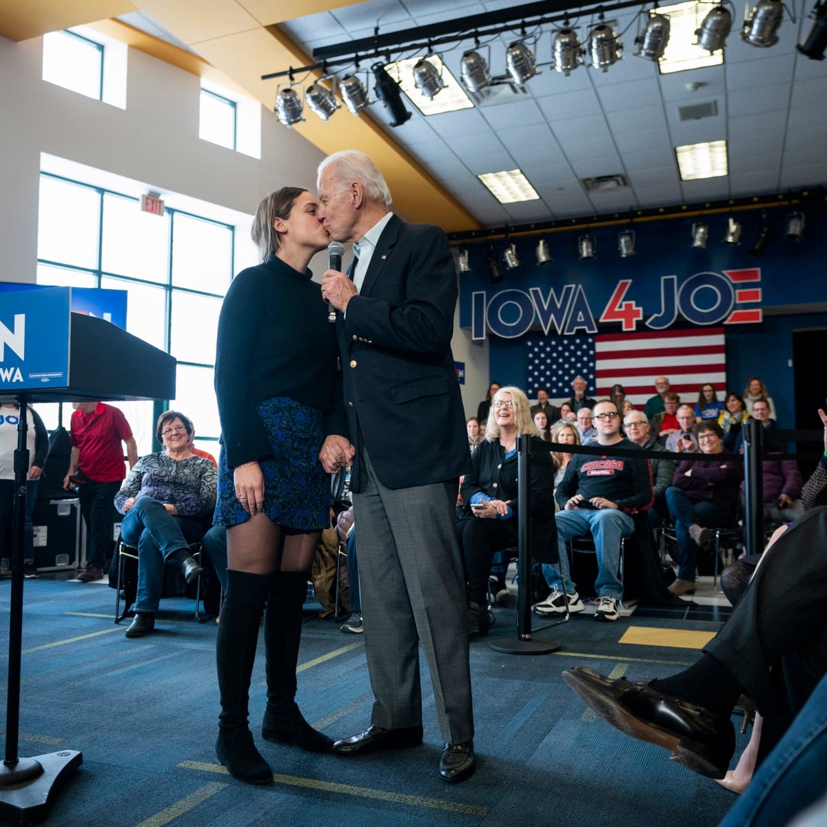 Sean Hannity mocked with photo of Trump kissing Ivanka after calling Biden  'creepy' for kissing granddaughter | The Independent | The Independent