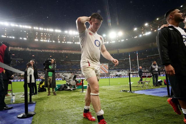Tom Curry is set to continue at No 8 for England against Scotland