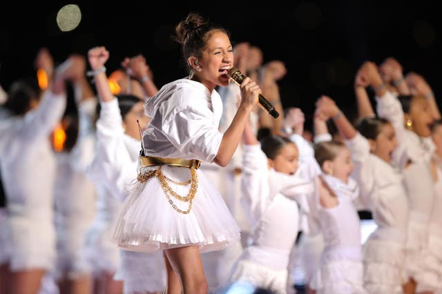 Marc Anthony praises daughter for Super Bowl performance