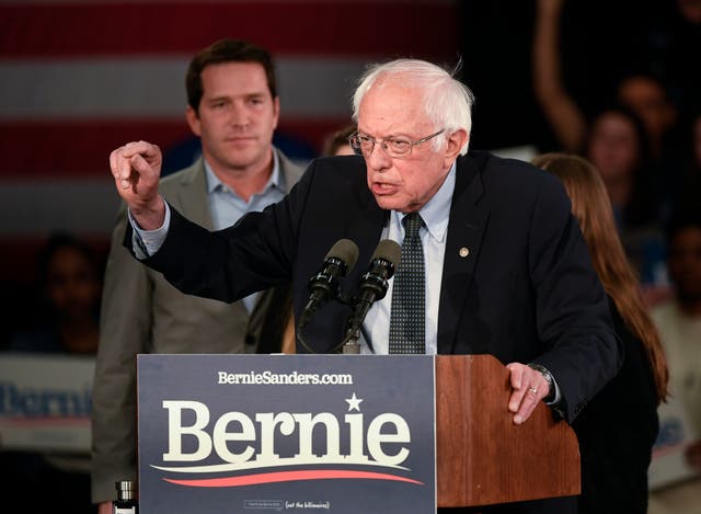 A White House official said Senator Bernie Sanders has been "robbed" of an Iowa caucuses win by Democratic Party leaders "twice." EPA