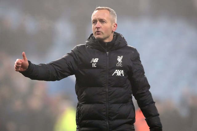 Liverpool under 23 manager Neil Critchley will lean on Jurgen Klopp for a message at half-time