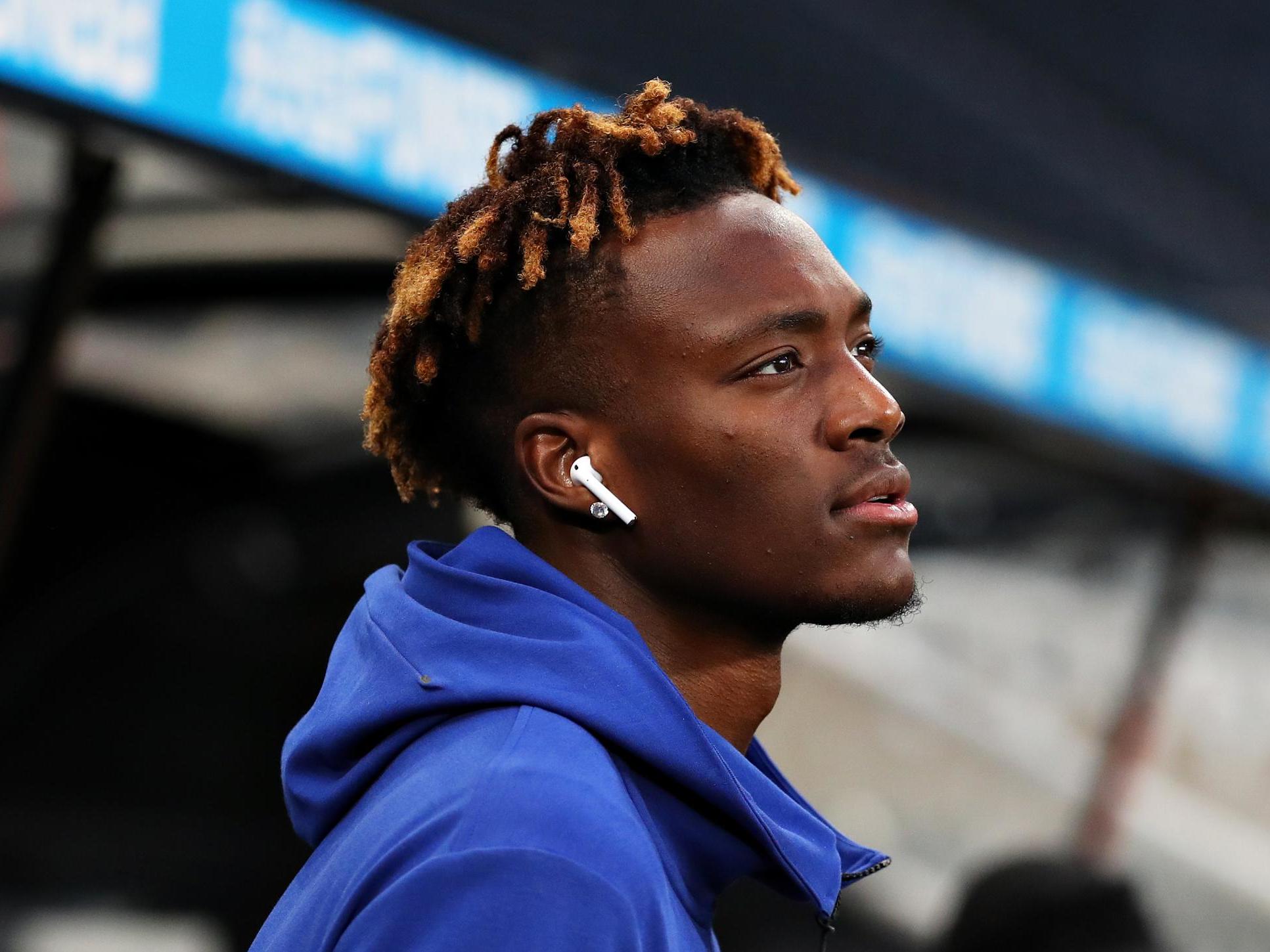 Tammy Abraham is enjoying the pressure at Chelsea