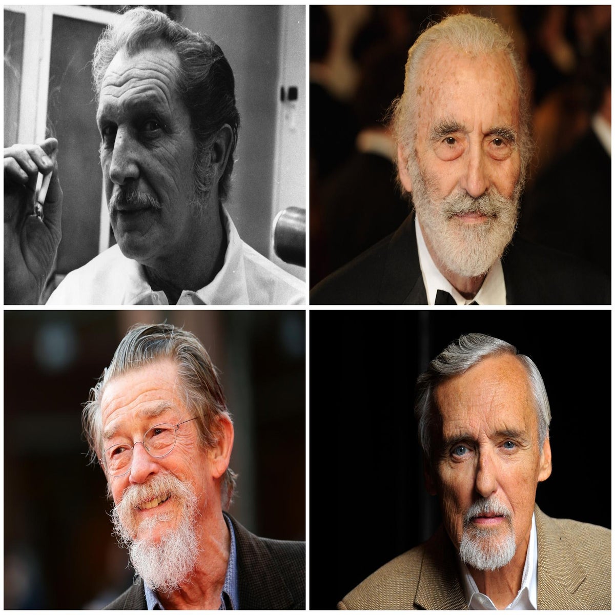 10 actors who have died most in films, from John Hurt to Christopher Lee |  The Independent | The Independent
