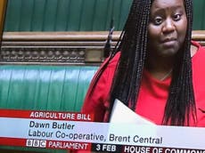 BBC captions Dawn Butler’s name underneath image of different black MP