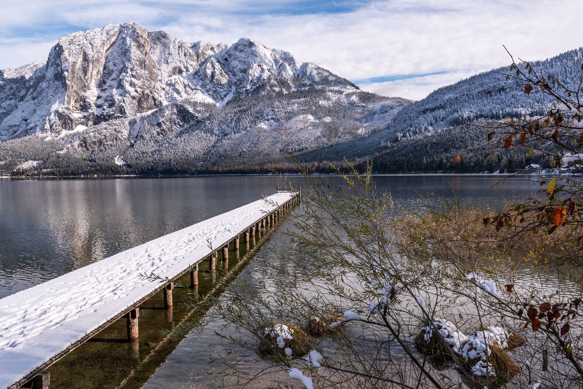 Lake Altaussee – a fitting setting for the minimalist retreat