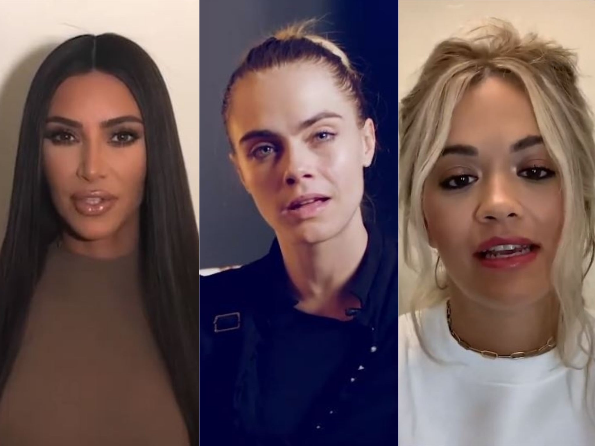 Kim Kardashian West, Cara Delevingne and Rita Ora speak about #MyEcoResolution