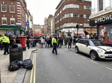 Soho evacuated for second day after another part of WWII bomb found