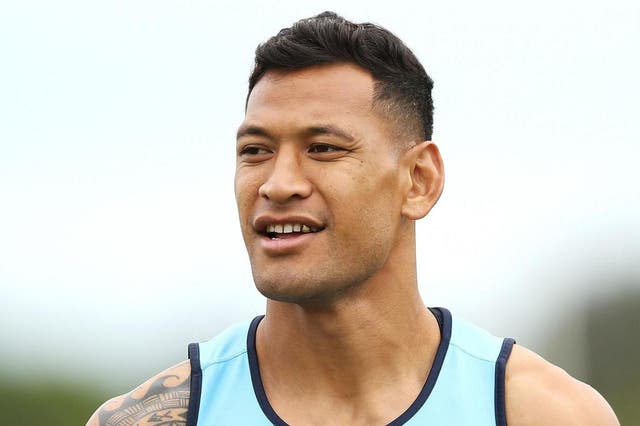 Folau has started training with the Dragons