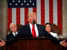 Trump State of the Union interrupted by furious chants of 'HR3'
