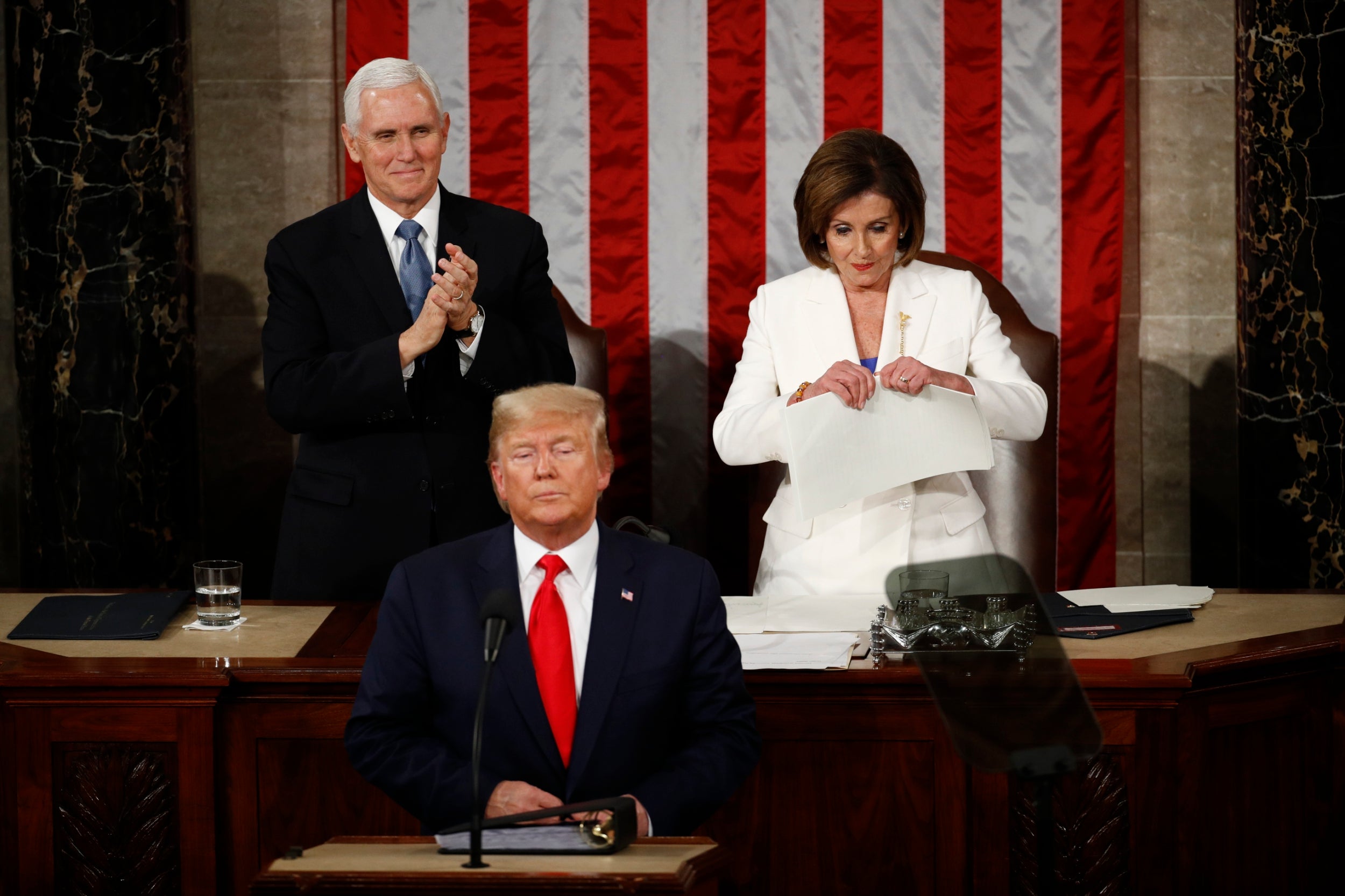Trump to boycott St Patrick&apos;s Day lunch because Nancy Pelosi will be there