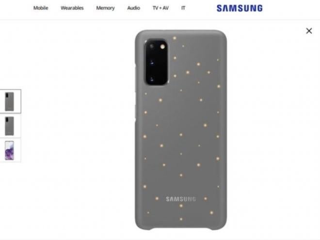 A rear case for the upcoming Samsung Galaxy S20 appears to confirm previous rumours about the camera