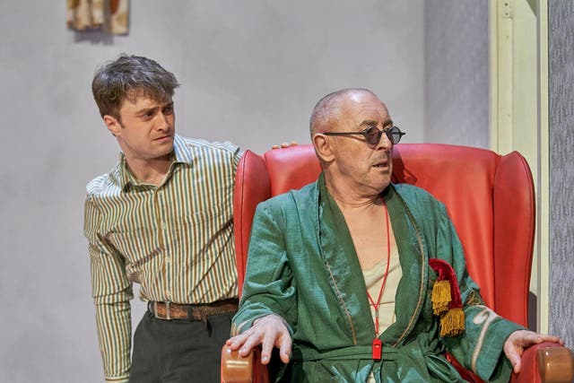 Daniel Radcliffe and Alan Cumming star in the London production