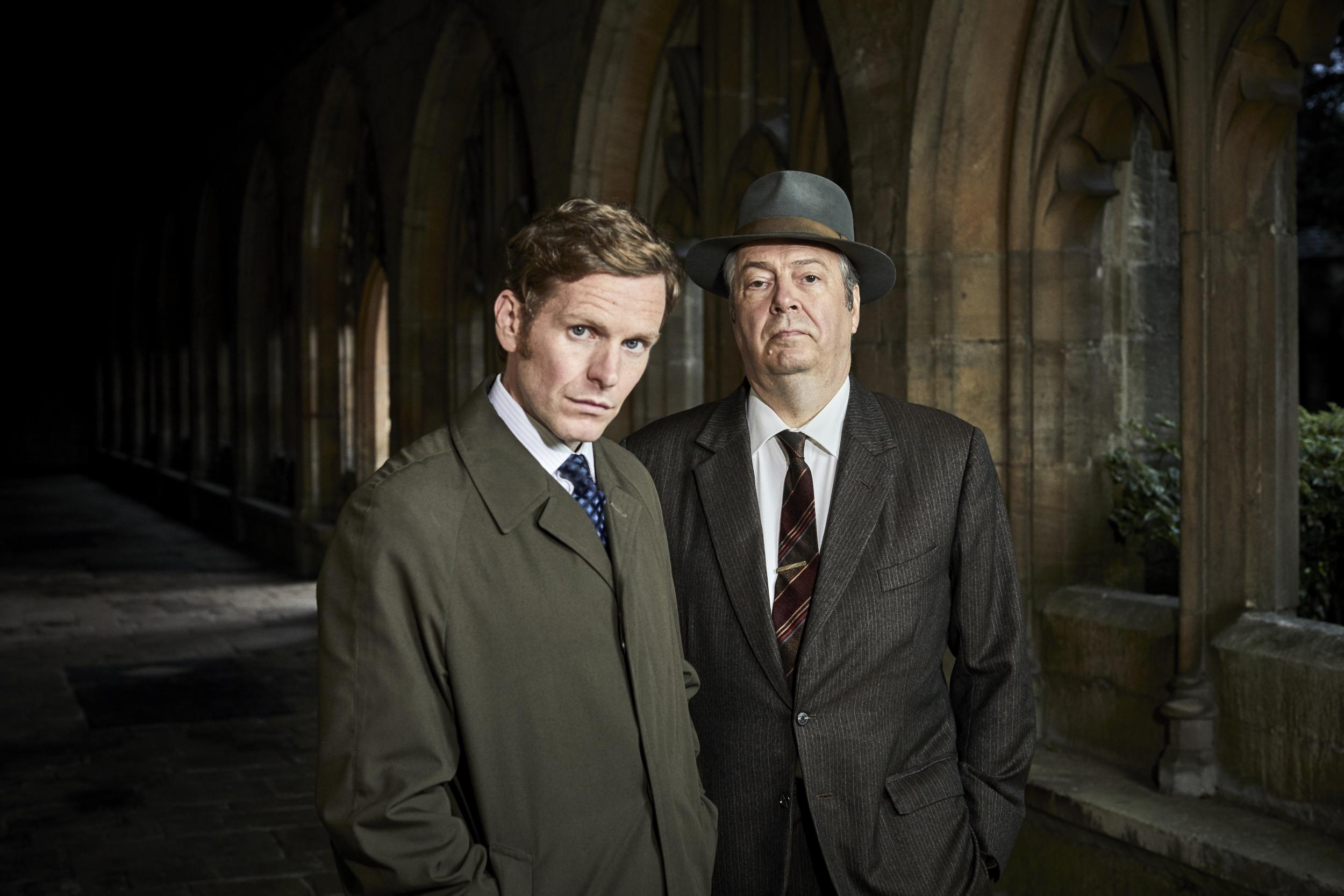Prequel opportunities: Shaun Evans as Inspector Morse and Allam as DCI Fred Thursday in ‘Endeavour’
