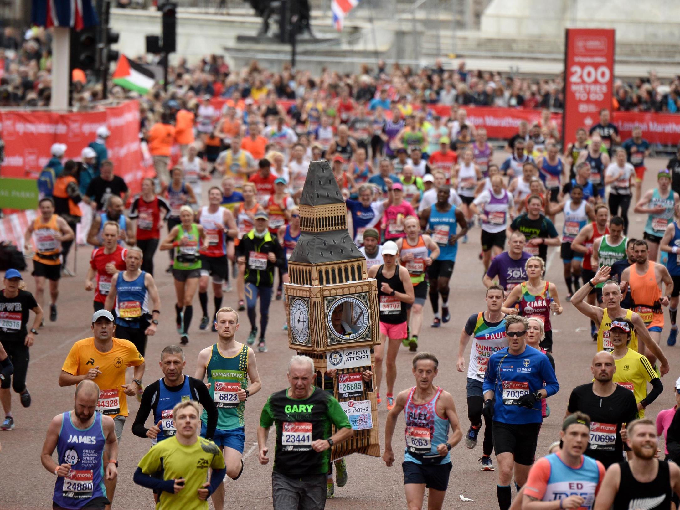 The London Marathon will have more than 40,000 runners
