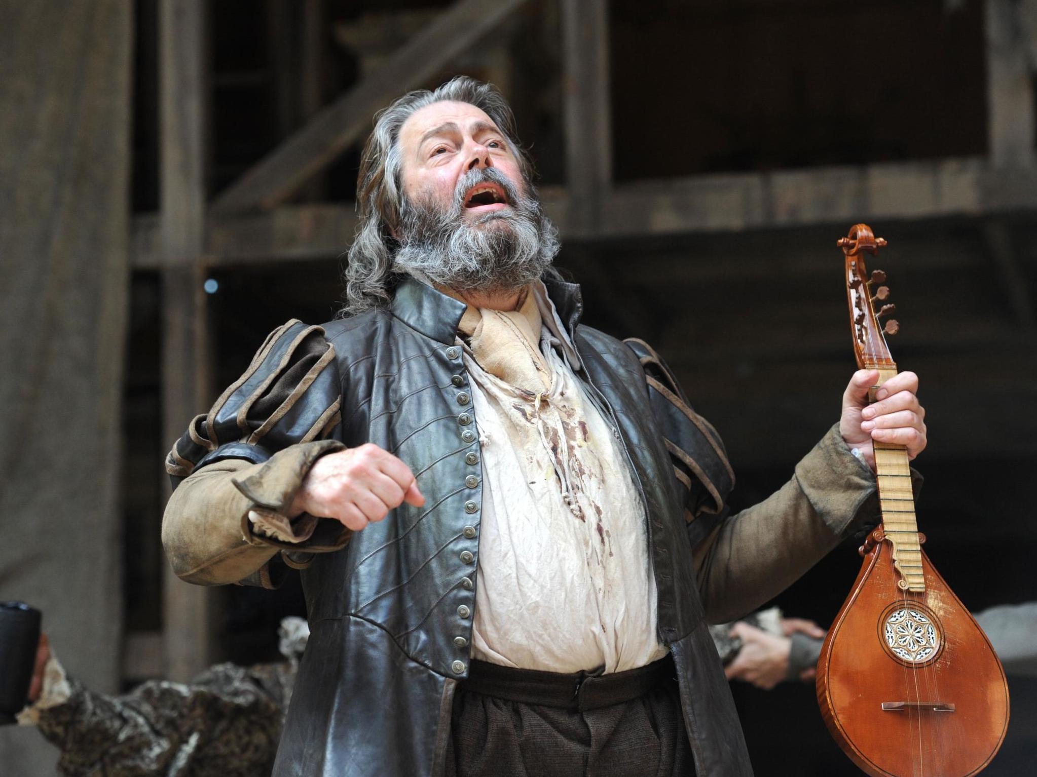 Prize performance: as Falstaff in ‘Henry IV’ from 2010