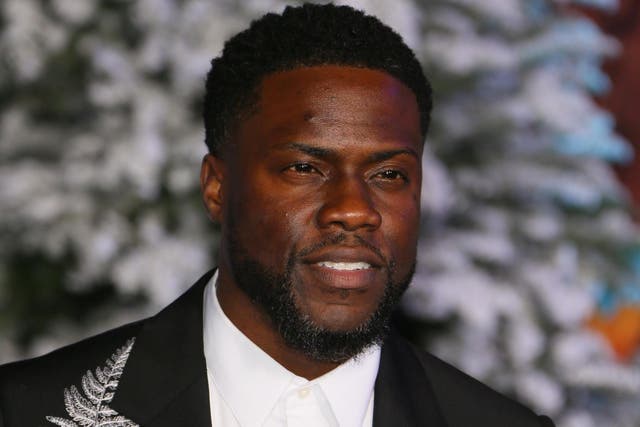 Kevin Hart at the world premiere of 'Jumanji: The Next Level' at the TCL Chinese theatre in Hollywood on 9 December 2019.